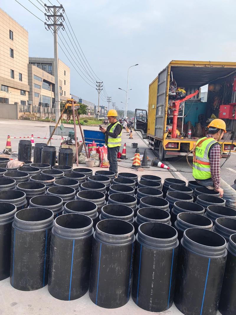 左贡管道短管置换